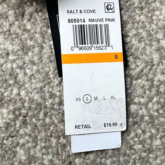 Salt and Cove Swim Bikini Womens Bandeau One Shoulder Ribbed textured sz S Small - Picture 6 of 7